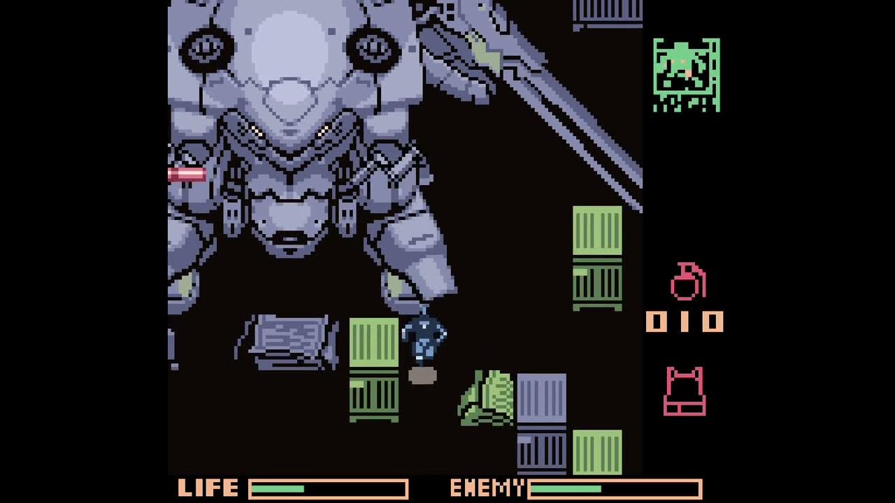 Metal Gear Solid Ghost Babel for Gameboy Stage 12 metalgearsolid retrogaming YouTube