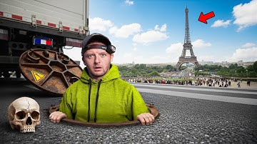I Enter The "Illegal" Catacombs Under Paris