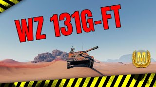 WZ-131G-FT Chinese T6 tank destroyer, Ace Tanker on Sand river screenshot 5
