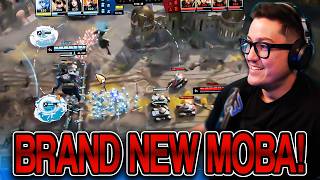 I GOT TO TEST A NEW MOBA!
