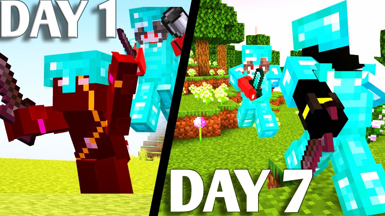 I Tried to Master PvP in 7 Days ft. iDarthy - YouTube