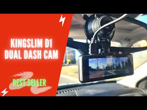 Video Kingslim D1 Dual Dash Cam Review & Test | Kingslim D1... - youtube