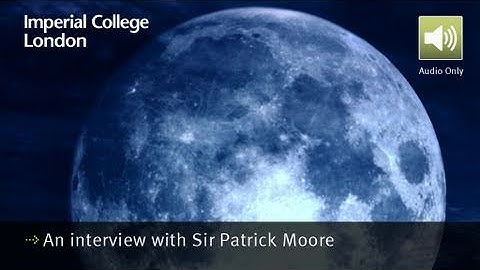 An interview with Sir Patrick Moore