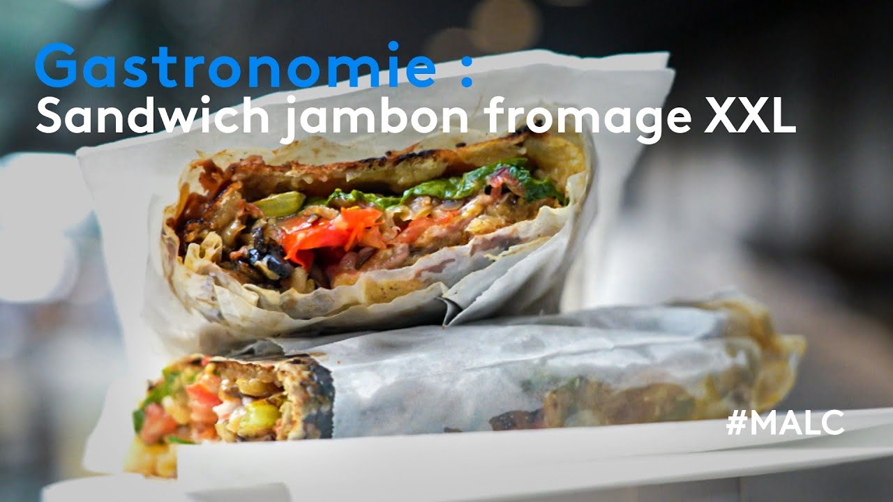 Gastronomie : sandwich jambon fromage XXL