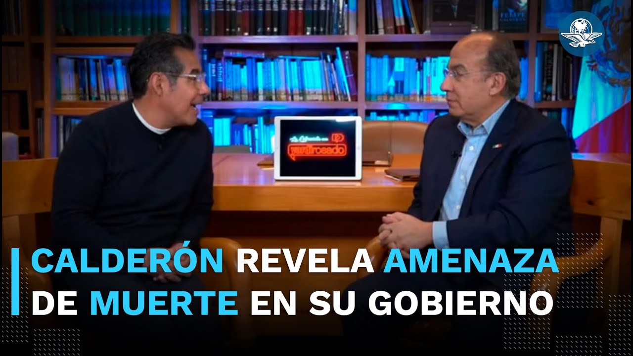 Felipe Calderón da entrevista a Yordi Rosado: “Gran mentira que fuera alcohólico”