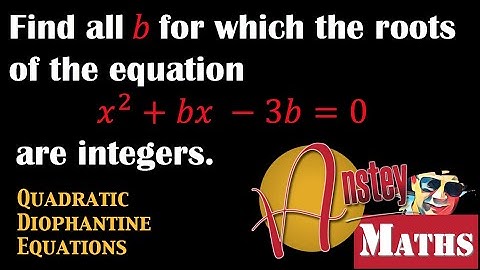 Quadratic Diophantine Equations with One Variable