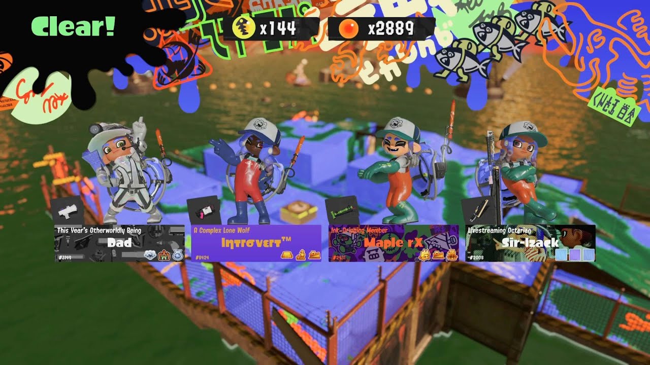 Splatoon 3 - Salmon Run Freelance 