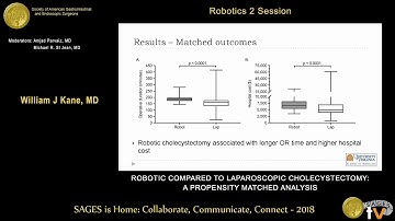 Robotic compared to laparoscopic cholecystectomy: A propensity matched analysis