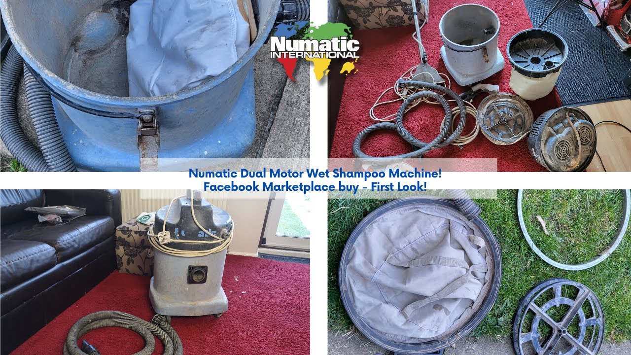 Numatic TWIN MOTOR massive vacuum from FB Marketplace! First Look
