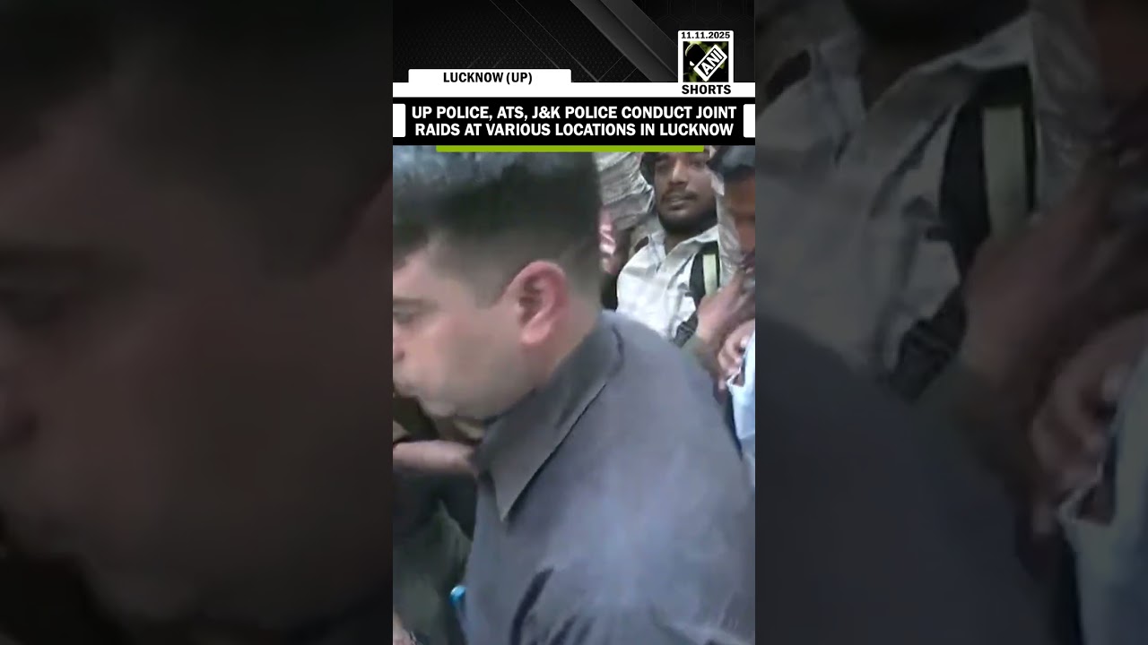 UP Police, ATS, J&K Police conduct joint raids at various locations in Lucknow | Red Fort Car Blast