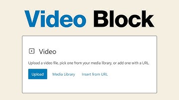 How to Use the WordPress Video Block