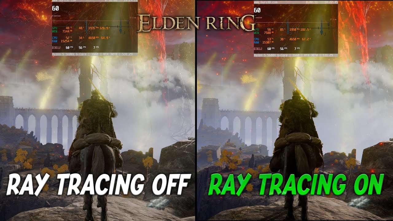 ELDEN RING agrega Efectos de Ray Tracing con su Parche 1.09 - Nuevos  Requisitos de PC; Imagen y Video Comparativo