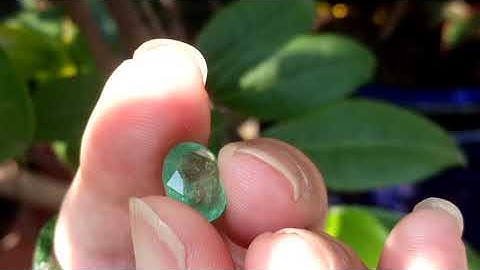 Đá quý Ngọc Lục Bảo thiên nhiên, Natural Emerald Colombia