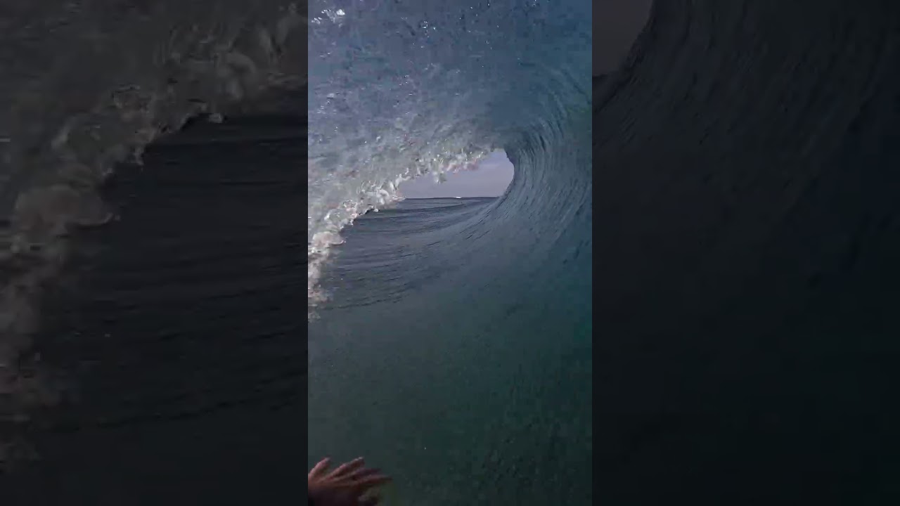 Conor Kennedy deep in a blue tube #shorts