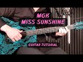MGK Miss Sunshine Guitar Tutorial Chords Strumming Made Simple MGK Miss Sunshine Guitar Tutorial Chords Strumming Made Simple