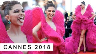 FINALLY! Deepika Padukone Brings Drama To Cannes 2018 Red Carpet In Ashi Studio
