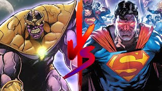 Thanos Vs. Superman Isn't Even Close: Hero Great War