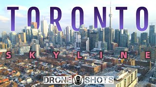 Toronto SKYLINE Drone  //  4K Aerial Footage of Downtown Toronto  //  2024