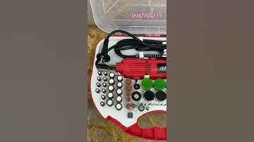 Máy khoan, mài, khắc mini đa năng 211Pcs Zento cao cấp chống vỡ