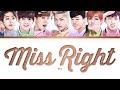 BTS 방탄소년단 Miss Right Color Coded Lyrics Han Rom Eng 