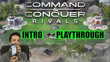 Grubby | "Intro & First Playthrough" | C&C Rivals | Real Time Strategy for Mobile
