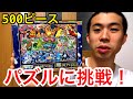 ポケモンの500ピースパズルに挑戦！始まりはいつも 御三家最終進化集 リザードン カメックス フシギバナ オーダイル メガニウム バクフーン バシャーモ ジュカイン ラグラージ