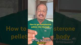 How to get testosterone pellets into the body #trt #hormonetherapy #testosteronetherapy