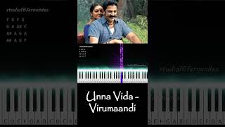 Unna Vida | Virumaandi | Kamal Haasan | Abhirami | Ilaiyaraaja | Keyboard Cover Notes | Fernandez 1