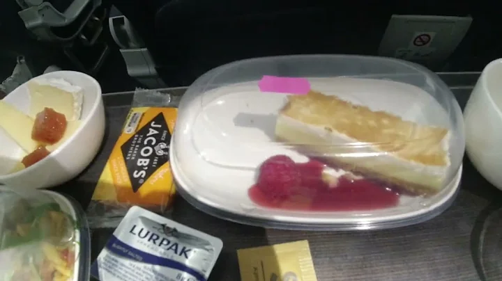 Lunch on the TUI Dreamliner