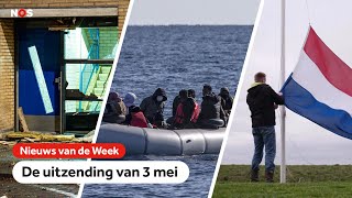 Explosies in Rotterdam, asielzoekers maken gevaarlijke reis en discussie over de Nederlandse vlag.