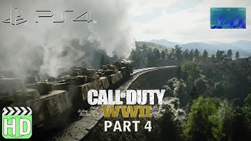 Call of Duty: WWII [ PS4 ] - Walkthrough Part 4 | Veteran Mode | ( S.O.E. )