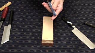 Knife sharpening: angle guides Information