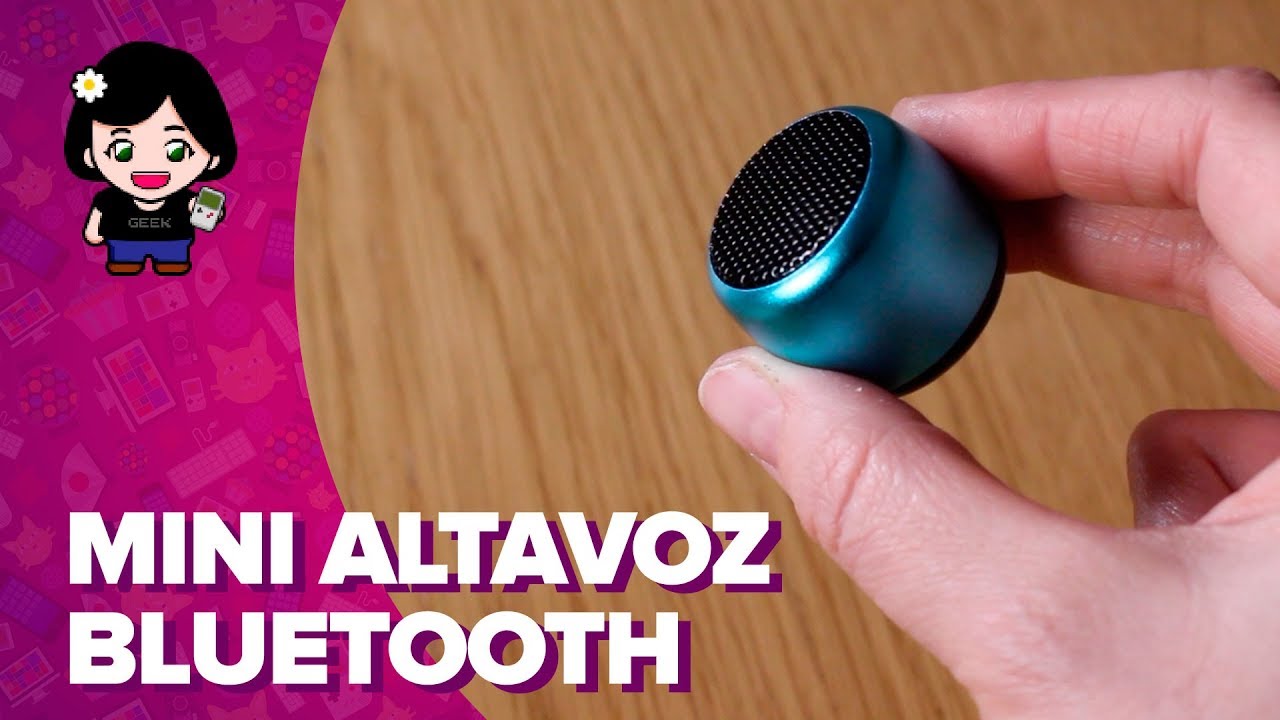 ingresos parrilla litro Mini altavoz bluetooth! WTF Smart Speaker | ChicaGeek - YouTube