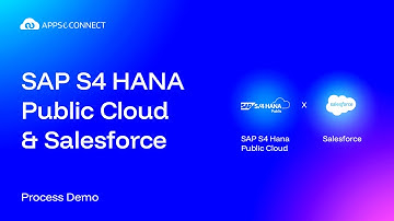 Seamless SAP S4 HANA & Salesforce Integration | Real-Time Product Data Syn