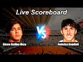 Alvaro Guillen Meza vs Federico Bondioli Live Score - ATP Challenger Parma, Italy Men Singles