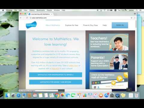 How to login to mathletics