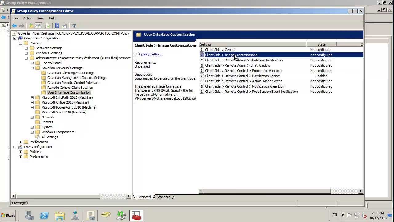 Goverlan remote administration software 7.01