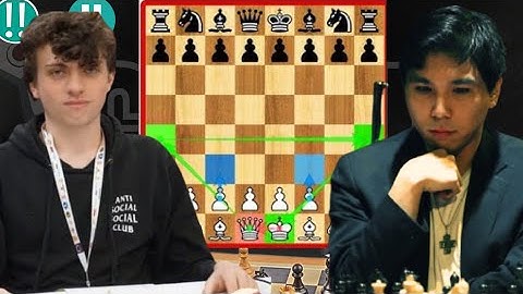 Thinking Chess Game : 104 | Hans Niemann vs Wesley So #chesscom #chess #chessgame 