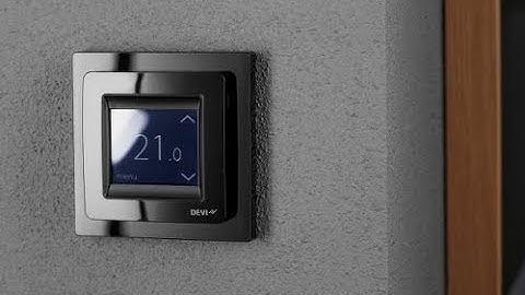 DEVIreg Touch - терморегулятор Devi