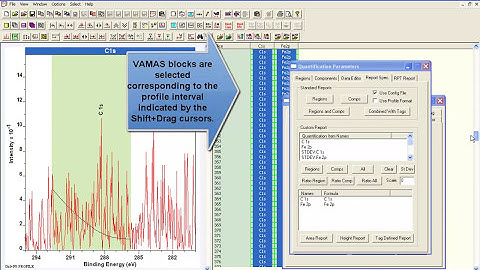 Summing Spectra with Identical Acquisition Parameters in CasaXPS