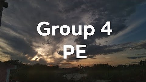 Physical Education performance  task #1