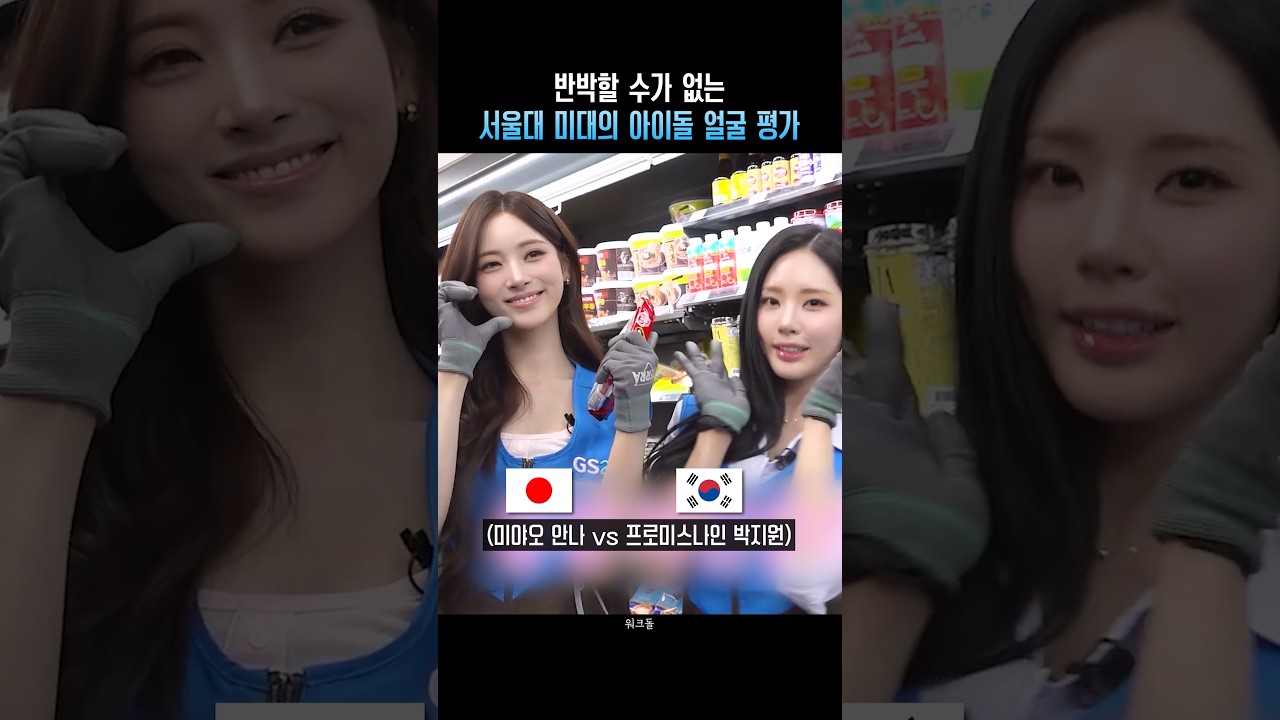 반박할 수가 없는 서울대 미대의 아이돌 얼굴 평가 썸네일