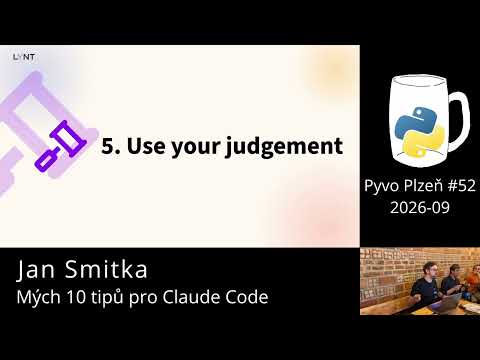 Cover: Jan Smitka - Mých 10 tipů pro Claude Code