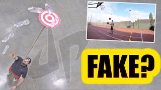 Los TRICK SHOTS son FALSOS???  (DUDE PERFECT / LEGENDARY SHOTS...)