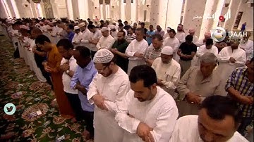 صلاة التراويح للشيخ إدريس ابكر ليلة 11 رمضان 1436 جامع الشيخ زايد(ما تيسر من سورة التوبة