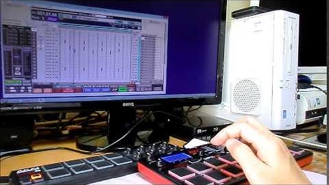 AKAI MPX16 & JJ-Sequencer