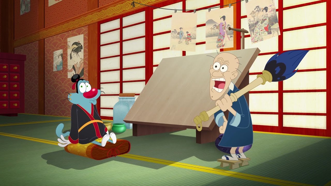 Oggy and the Cockroaches - Oggy, Manga star (s05e57) Full Episode in HD