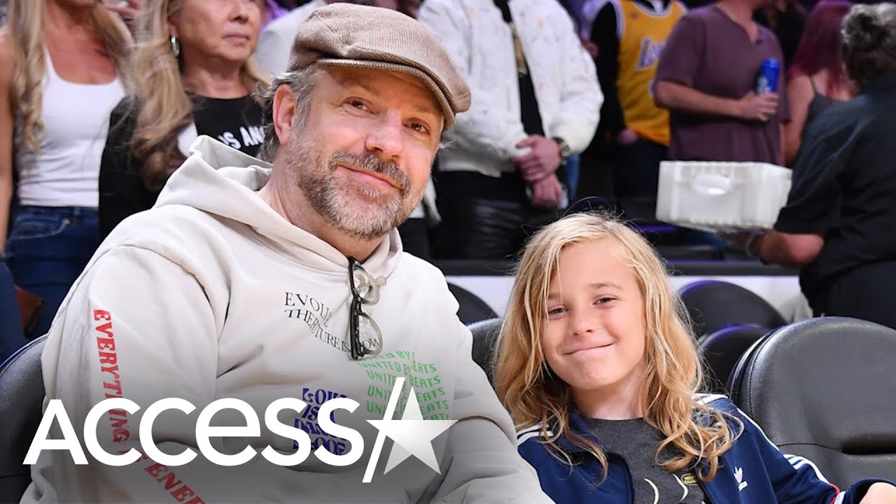 Jason Sudeikis & Son Otis Have Cute Night Out At NBA Finals Game