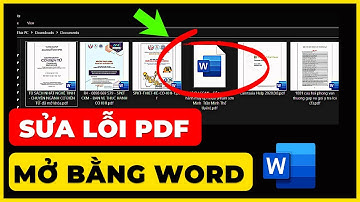 🔧 Sửa lỗi file PDF mở mặc định bằng Word ✅ | Lỗi Open with ...