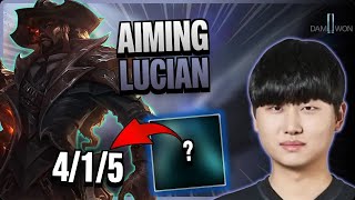 DK Aiming BOTTOM Lucian vs Varus | 15.9